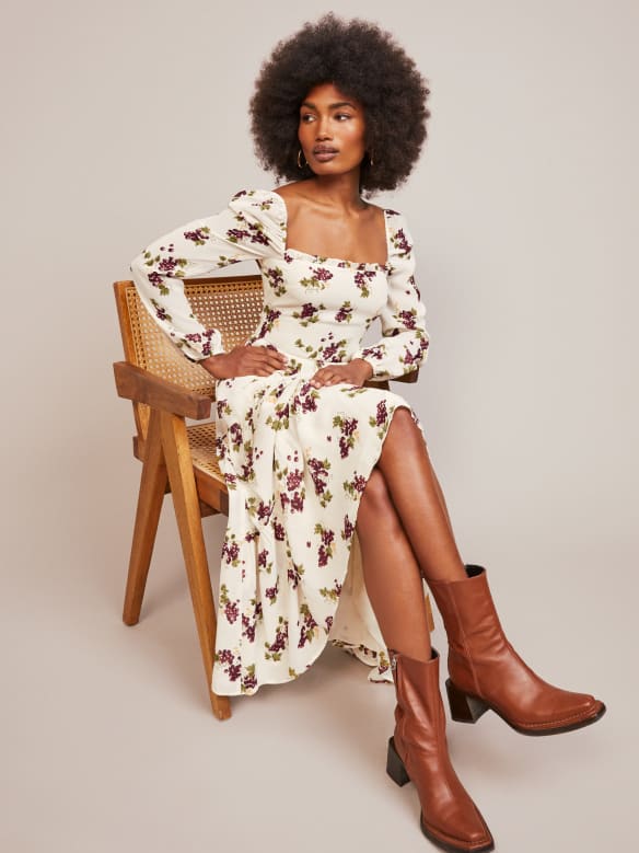 Reformation snakeskin dress new arrivals