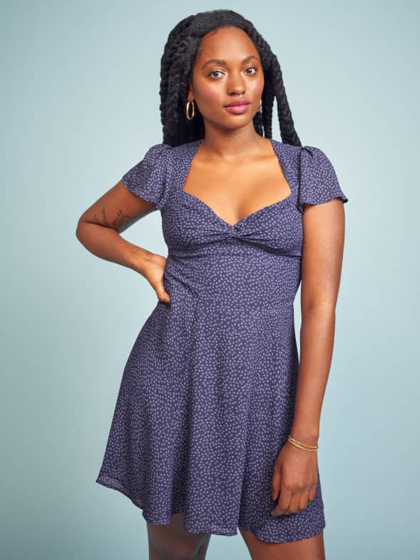 reformation hyacinth dress