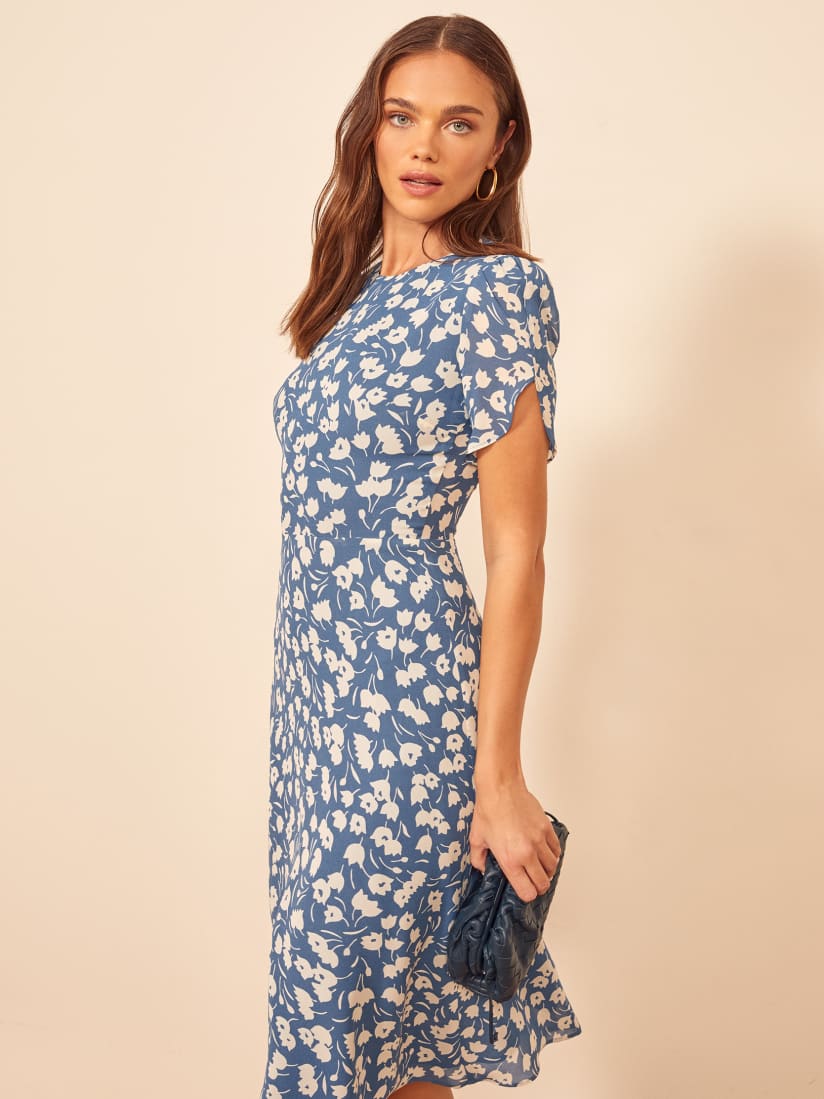 reformation tulip dress