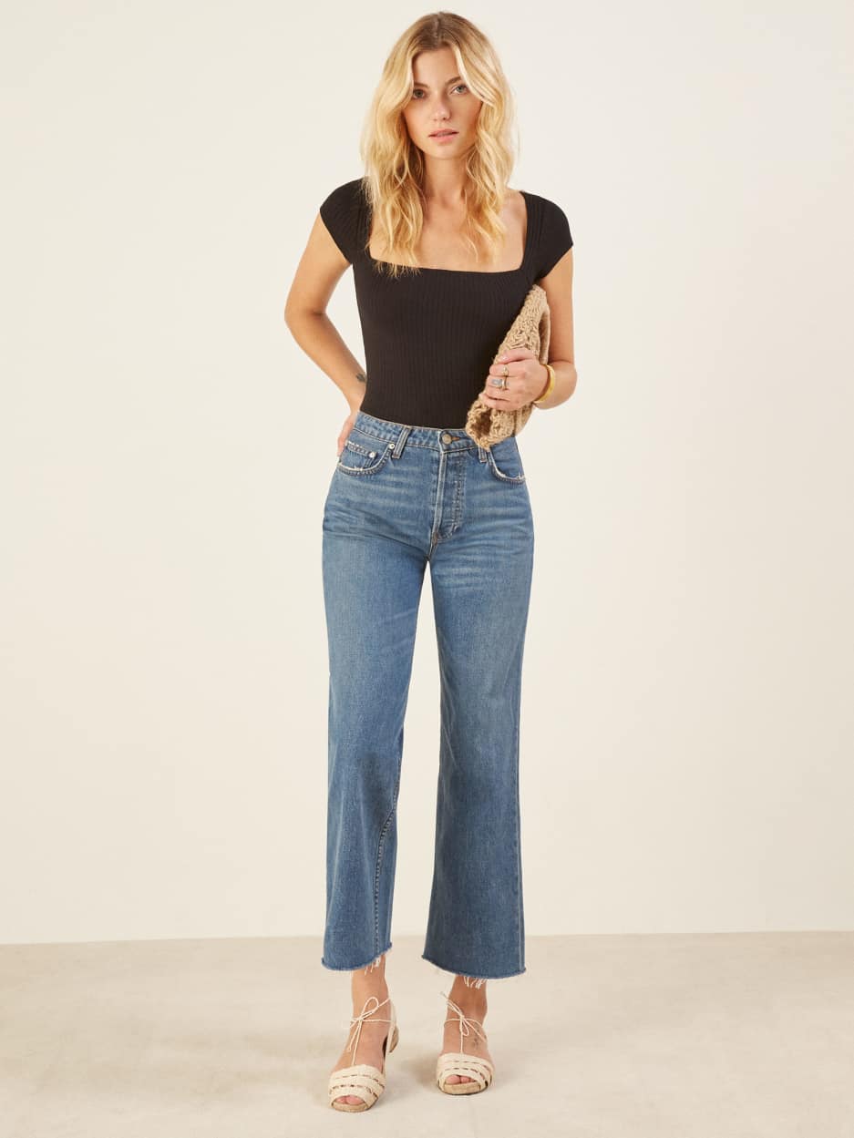 best reformation jeans