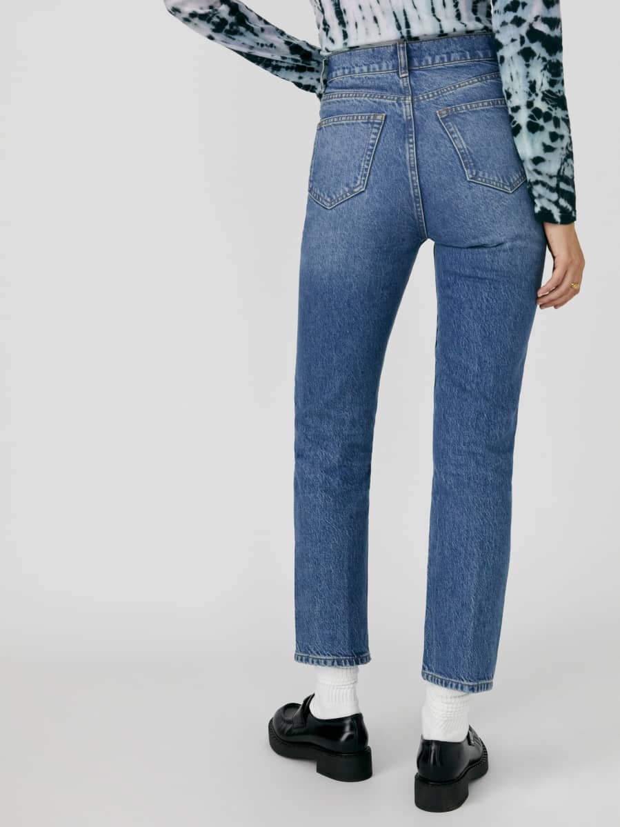 cynthia high relaxed jean reformation