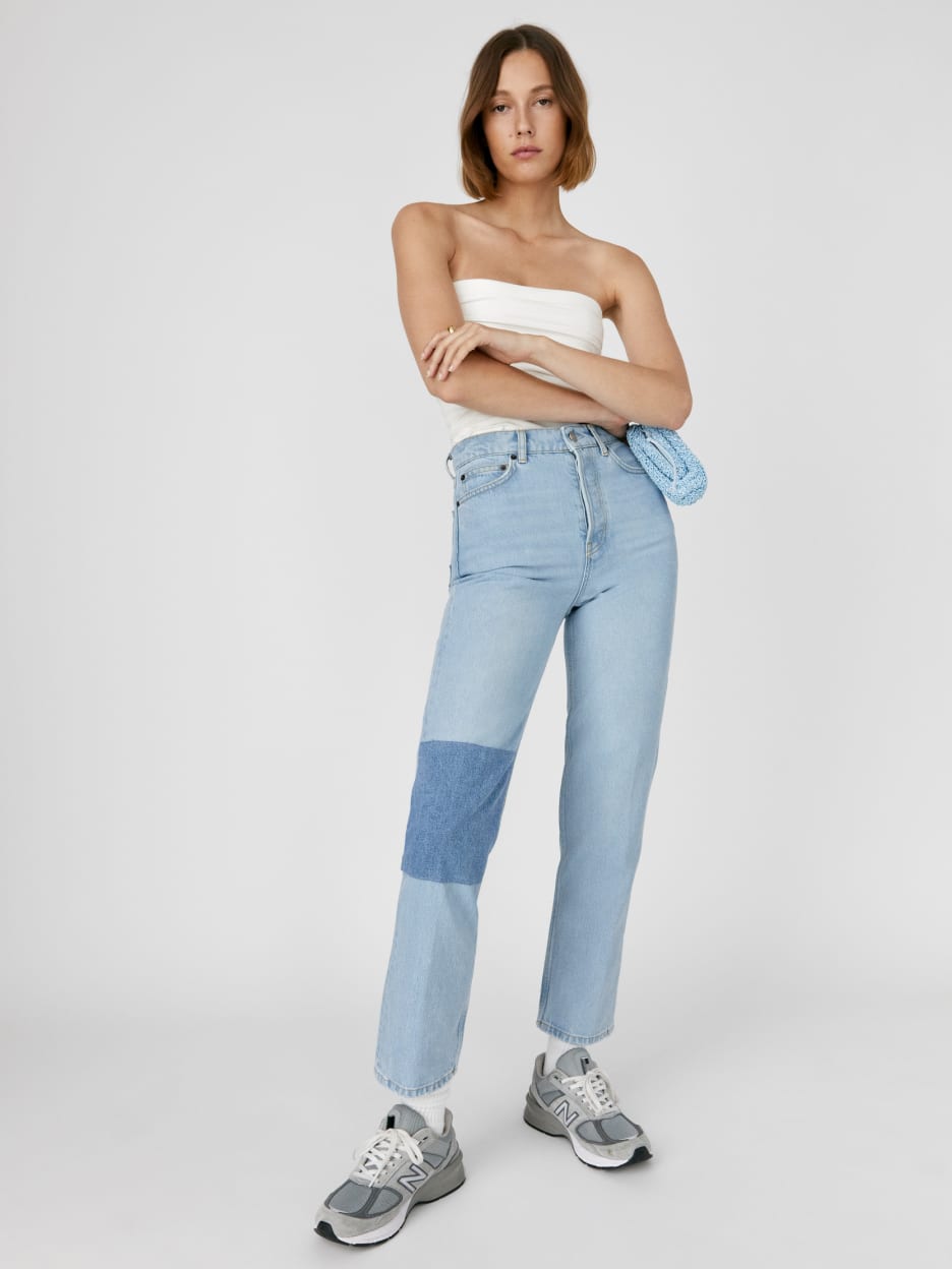 reformation heart jeans