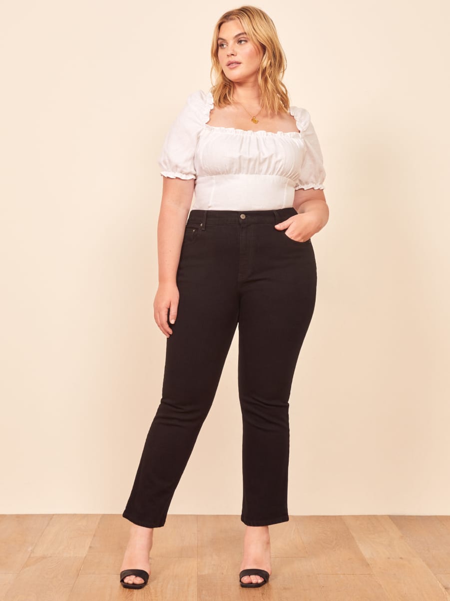 reformation liza jeans