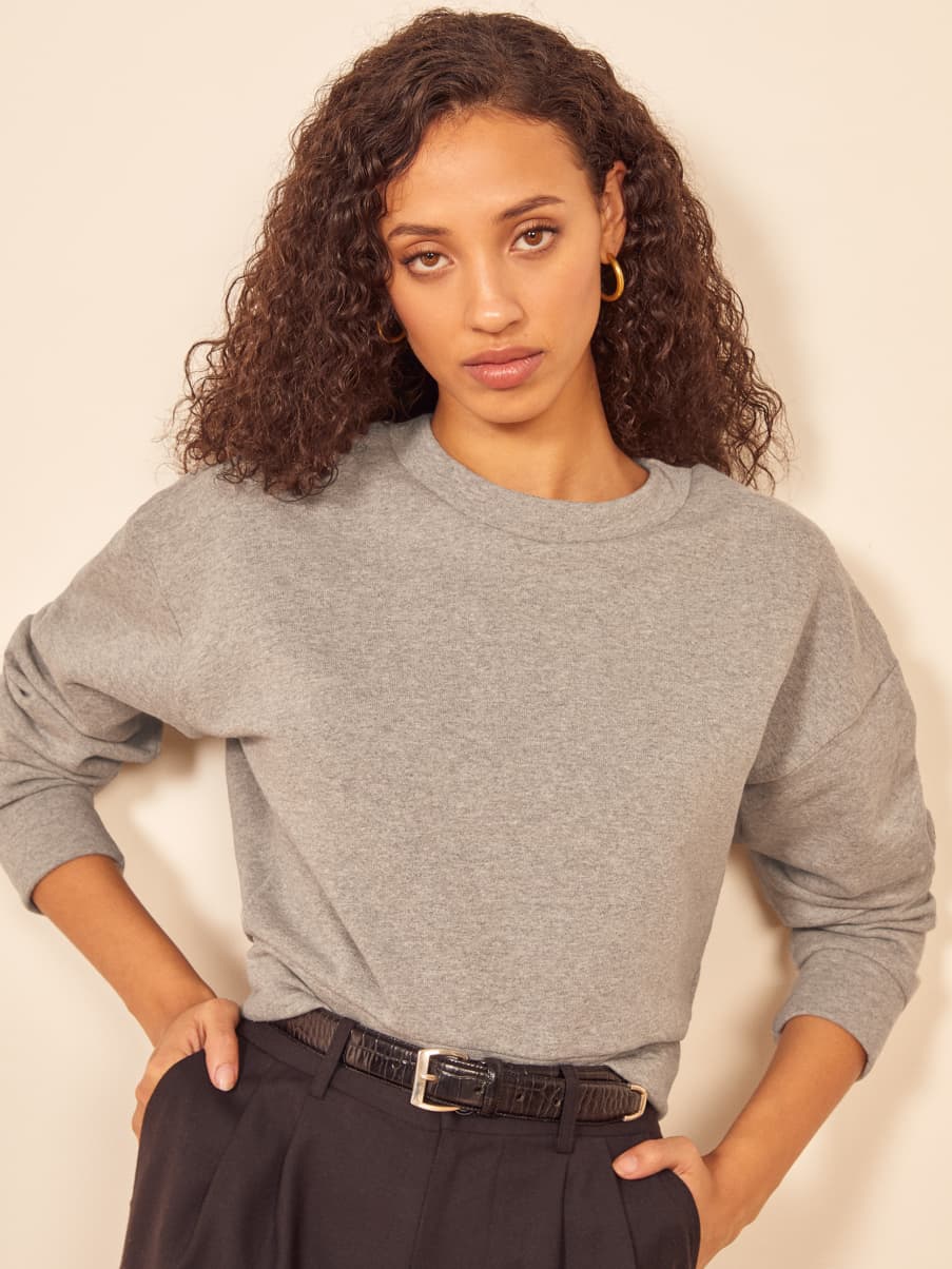 reformation hunter sweatshirt