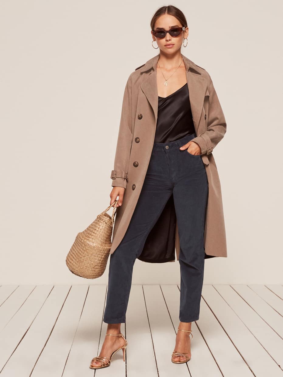 reformation corduroy pants