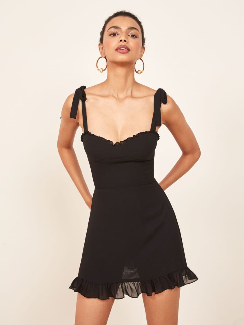 reformation christine dress white