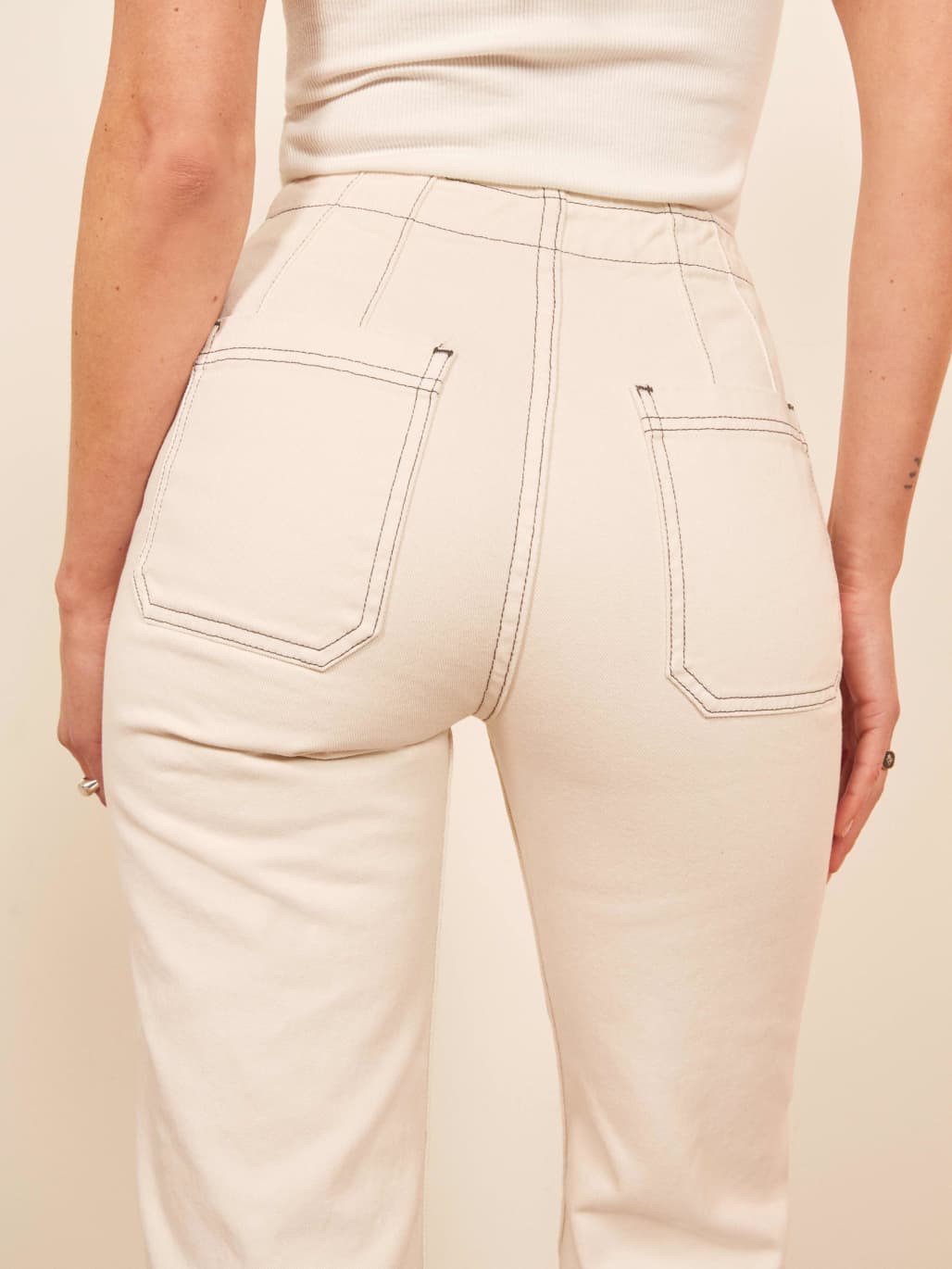 reformation petite jeans