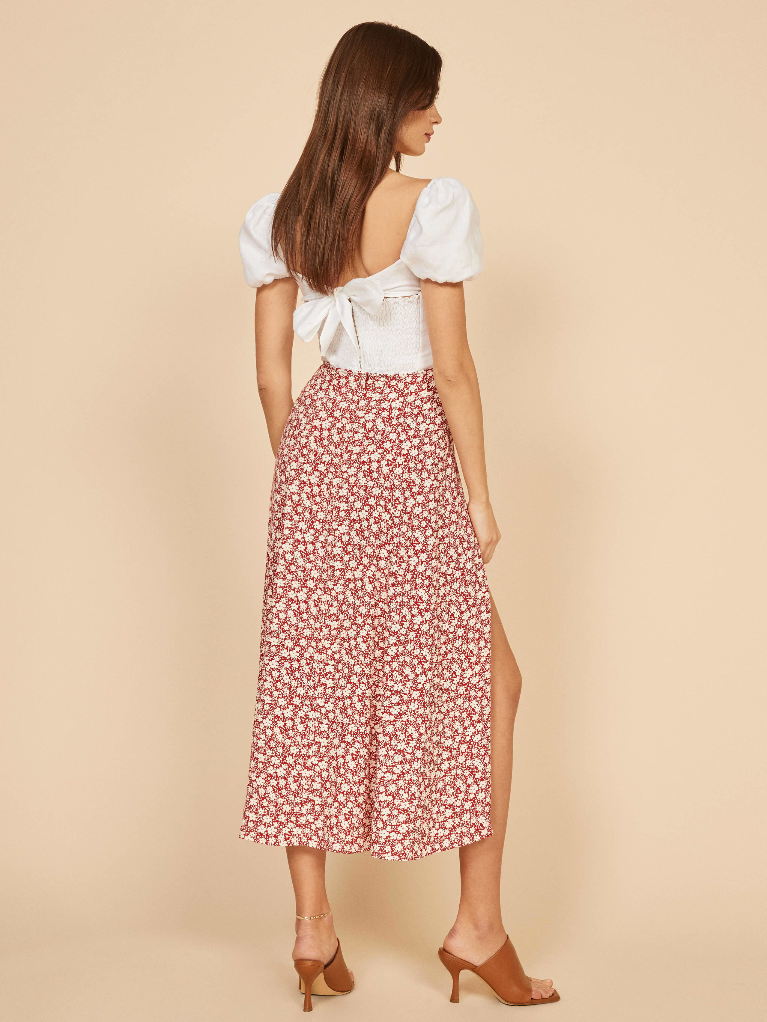 Petites Zoe Skirt - Crepe | Reformation