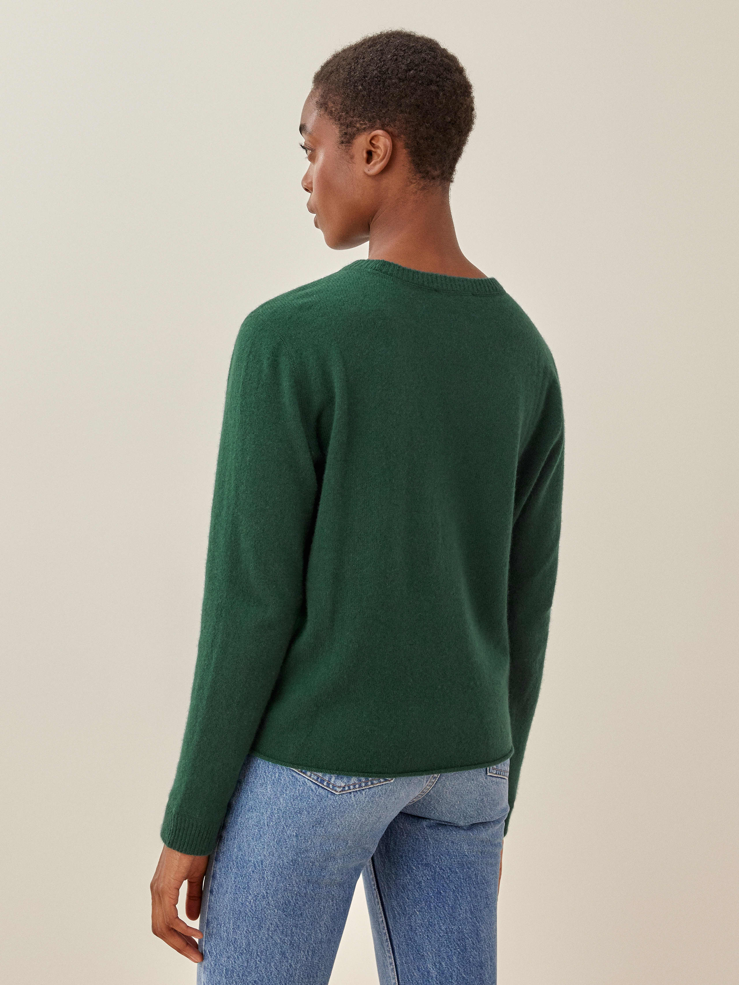Cashmere Boyfriend Sweater Sustainable Sweaters Reformation
