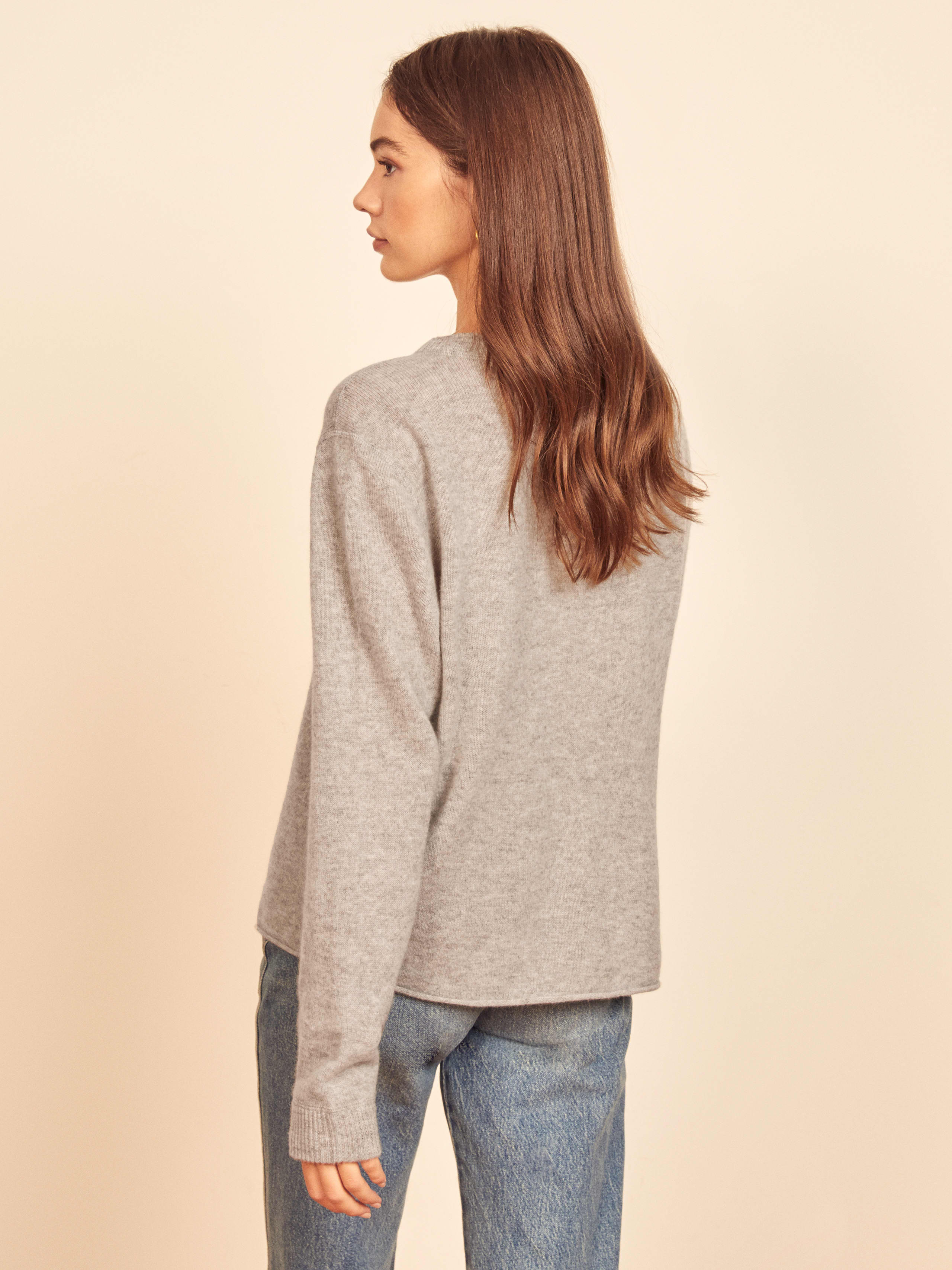 grey boyfriend sweater