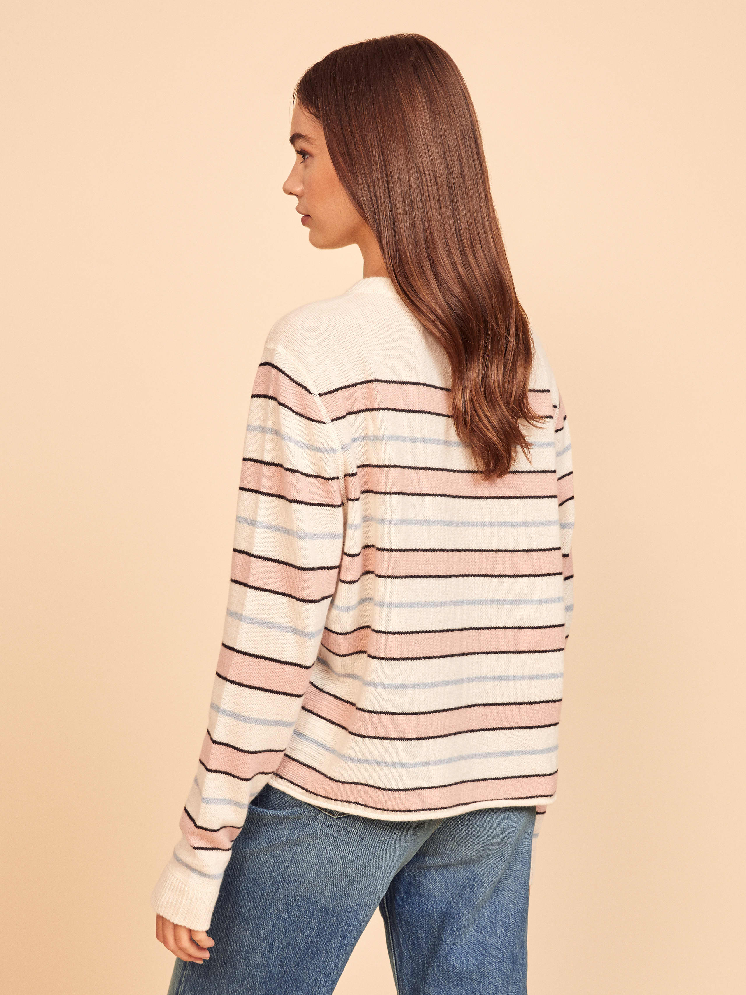 Cashmere Boyfriend Sweater Sustainable Sweaters Reformation