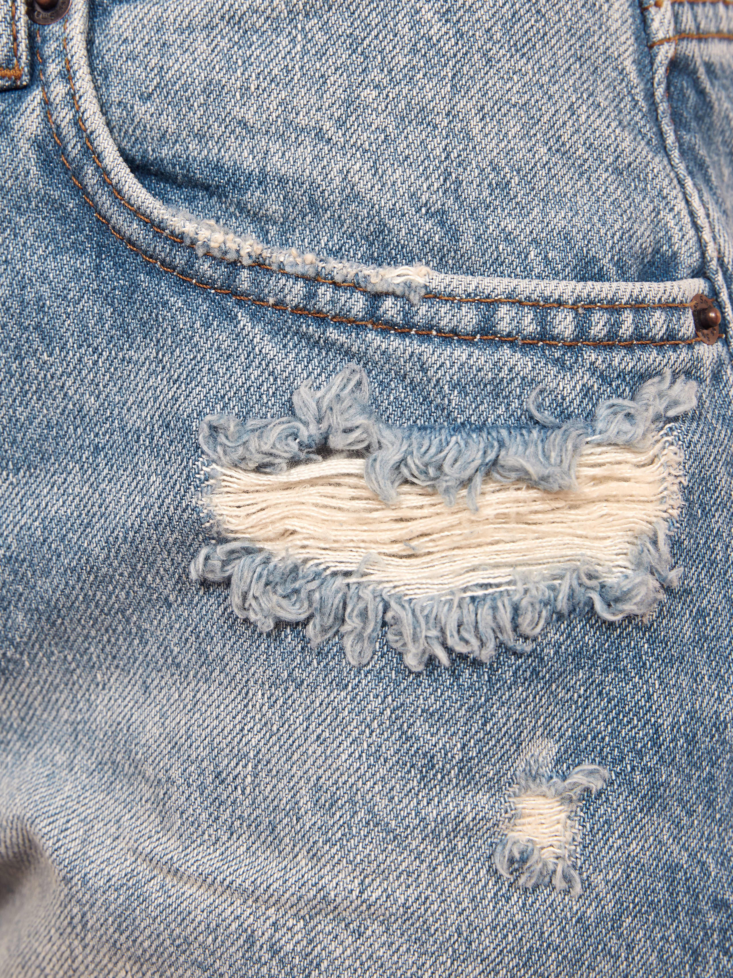 Shasta Destroyed Dixie High Rise Jean Short