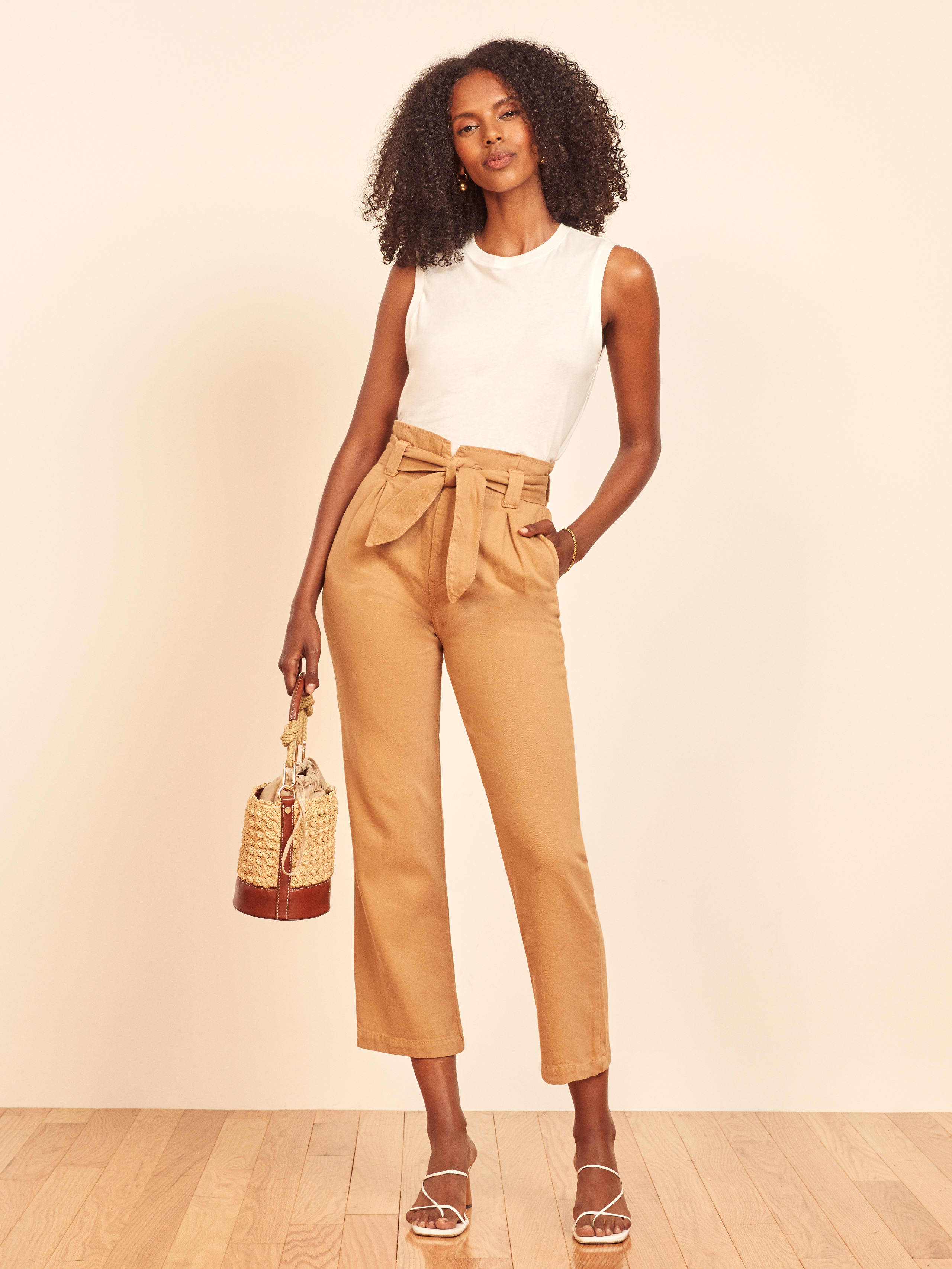 Evie Pant Sustainable Denim Reformation