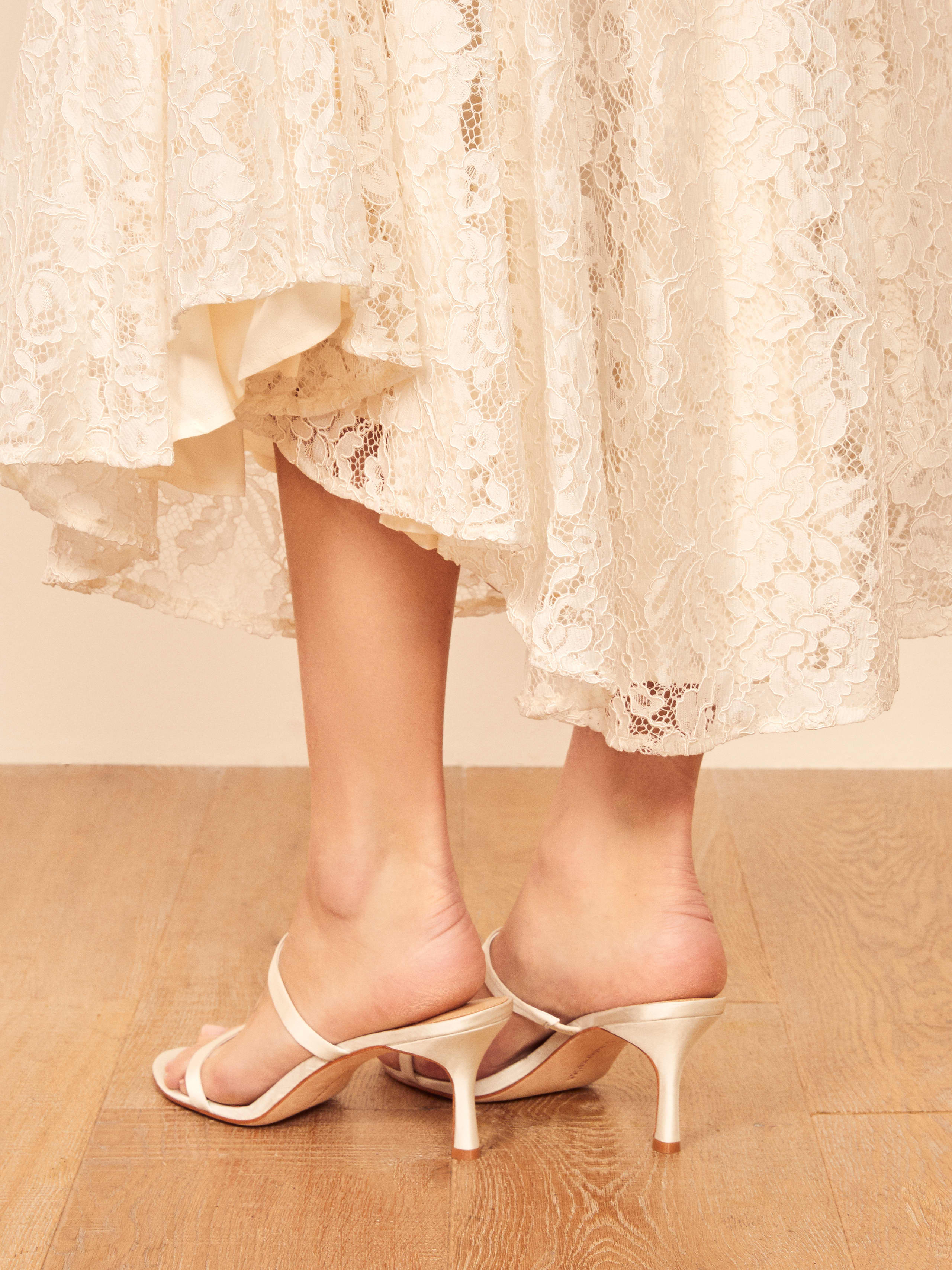 Antique White Madeline Sandal