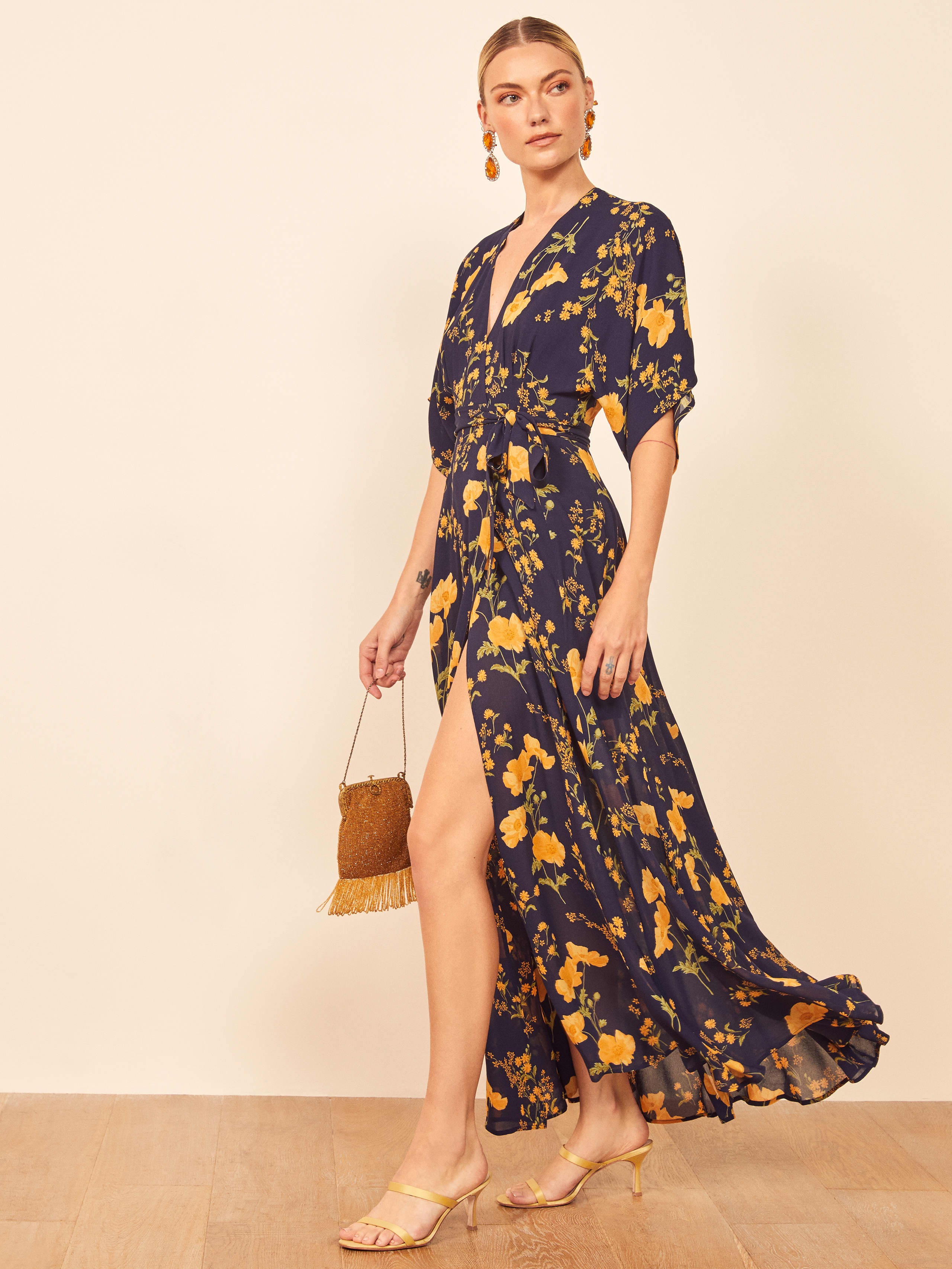 Ochre Madeline Sandal