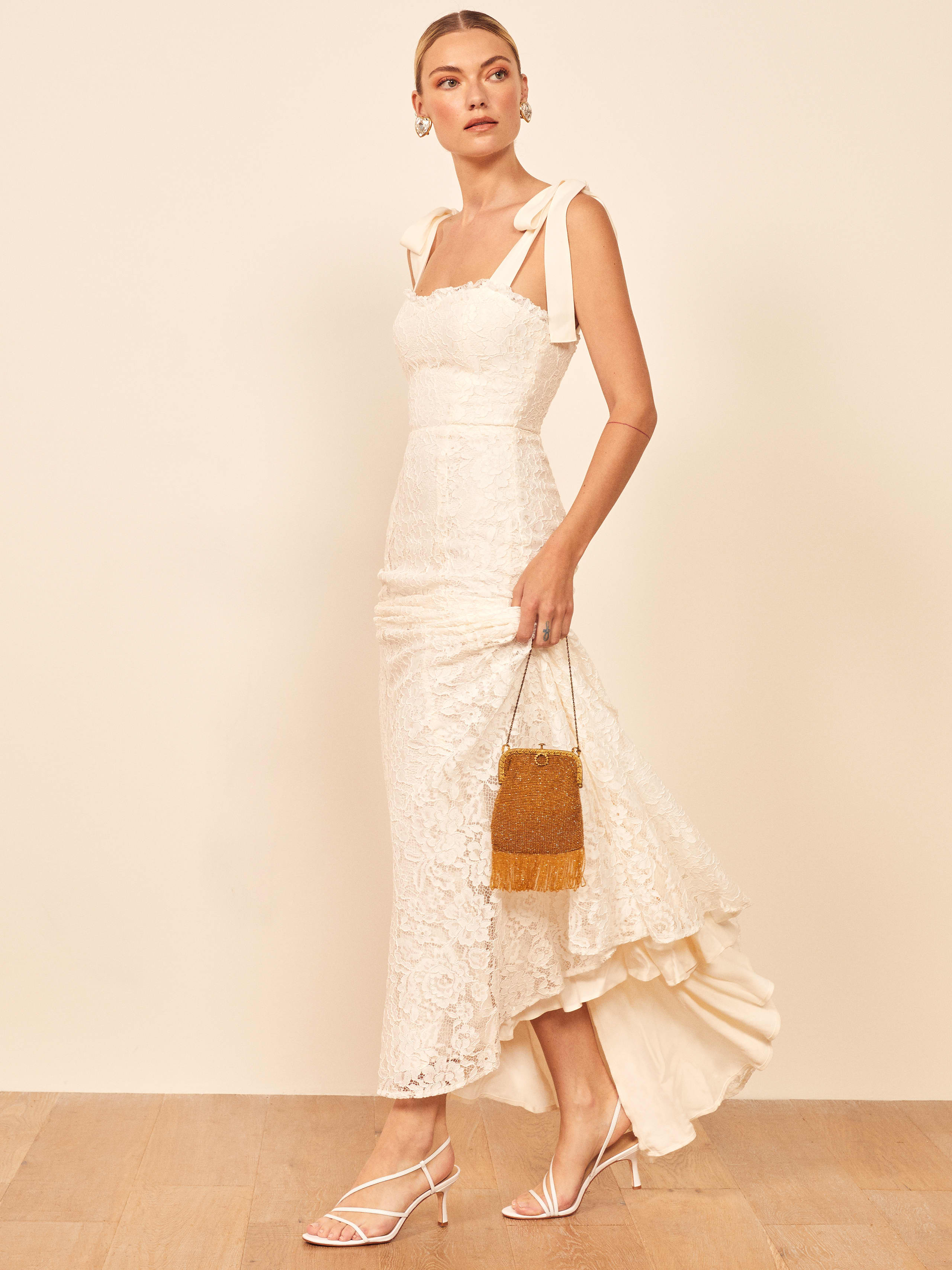 White Marylou Sandal