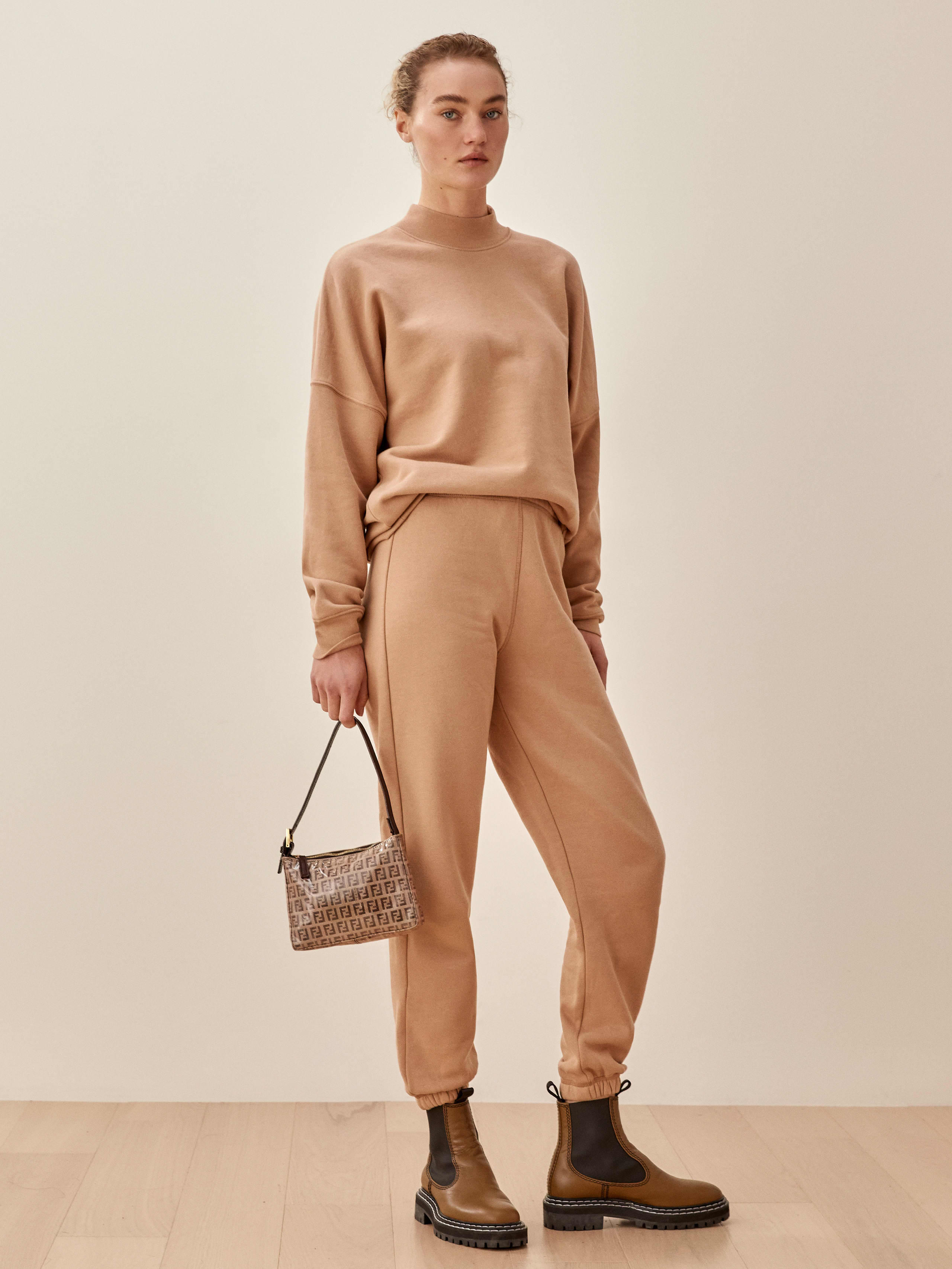 Mock Neck Sweatshirt | Reformation