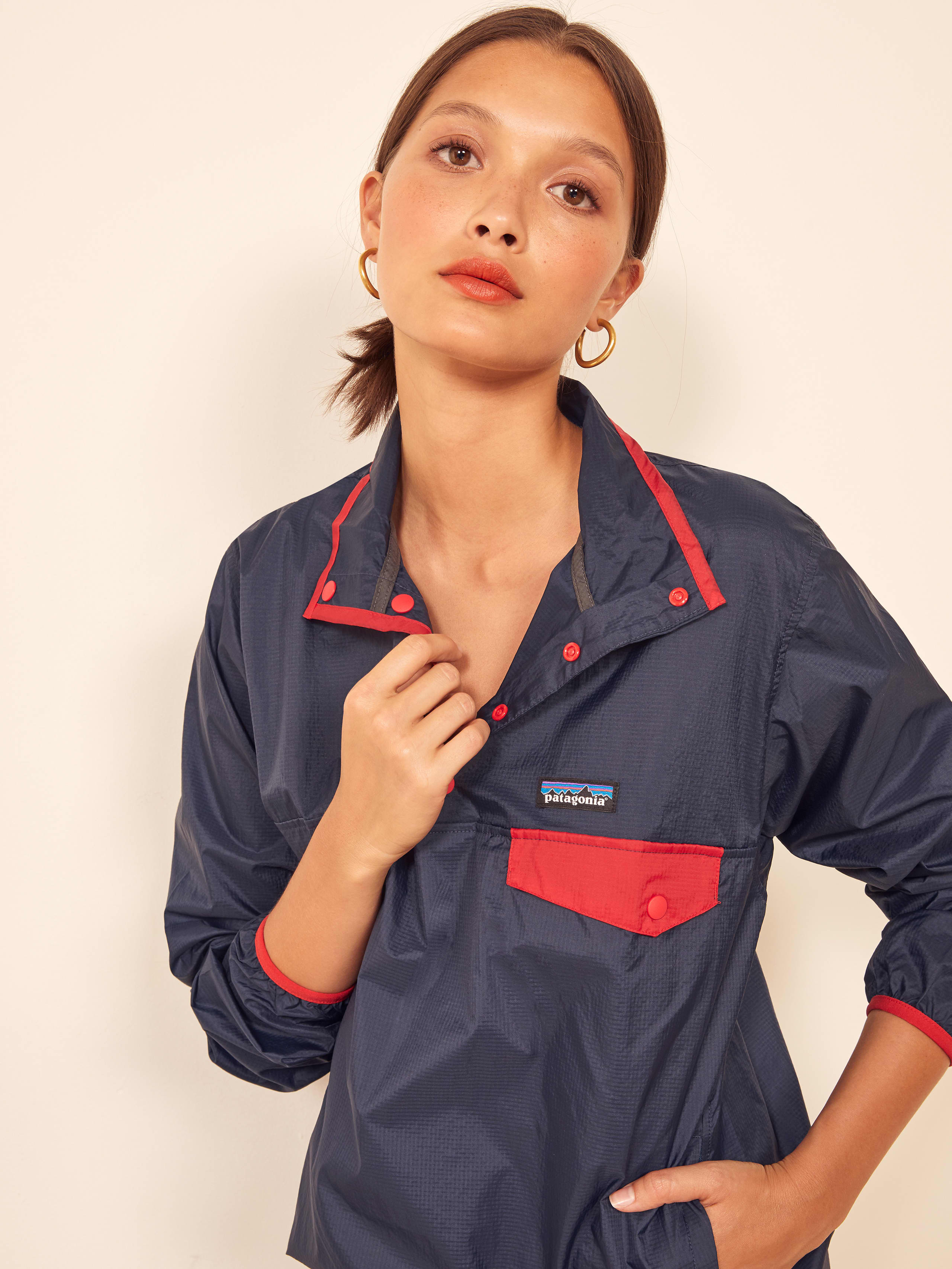 patagonia houdini snap t