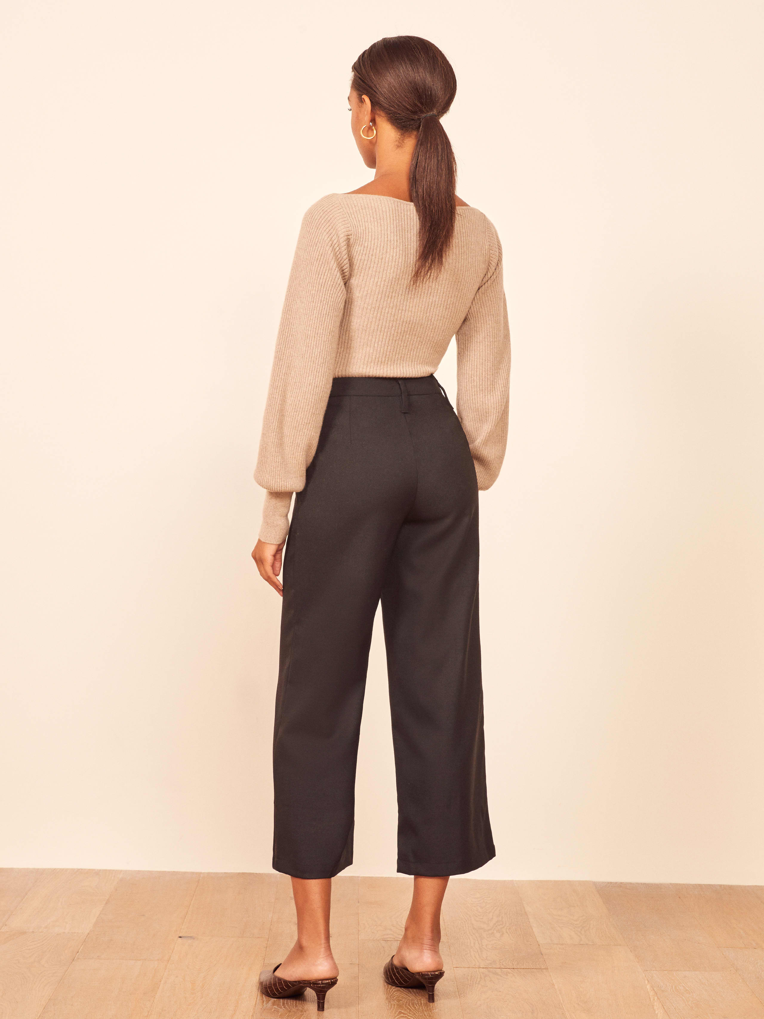 ["Black"] Peche Pant