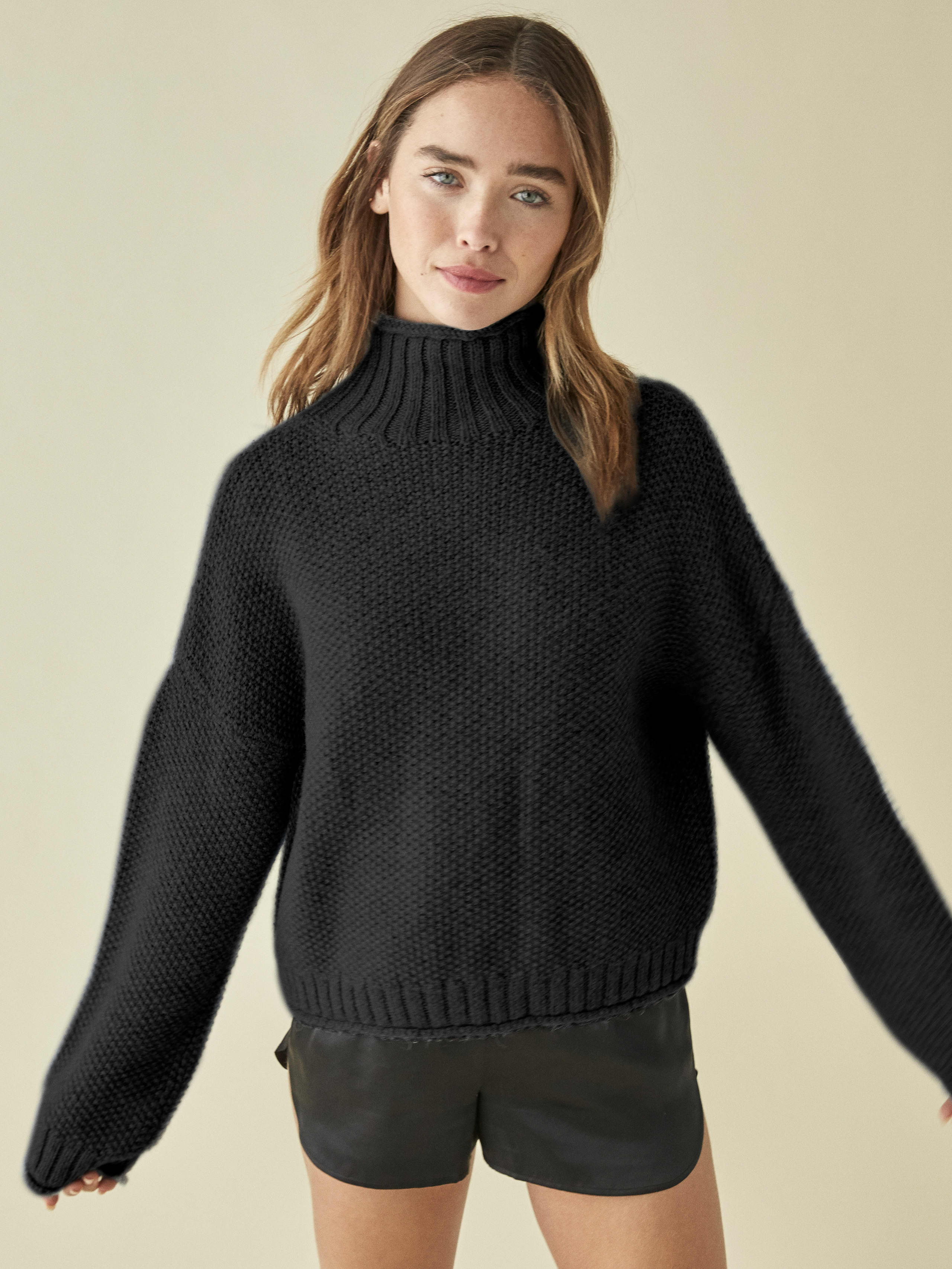 Poste Turtleneck Sweater | Reformation