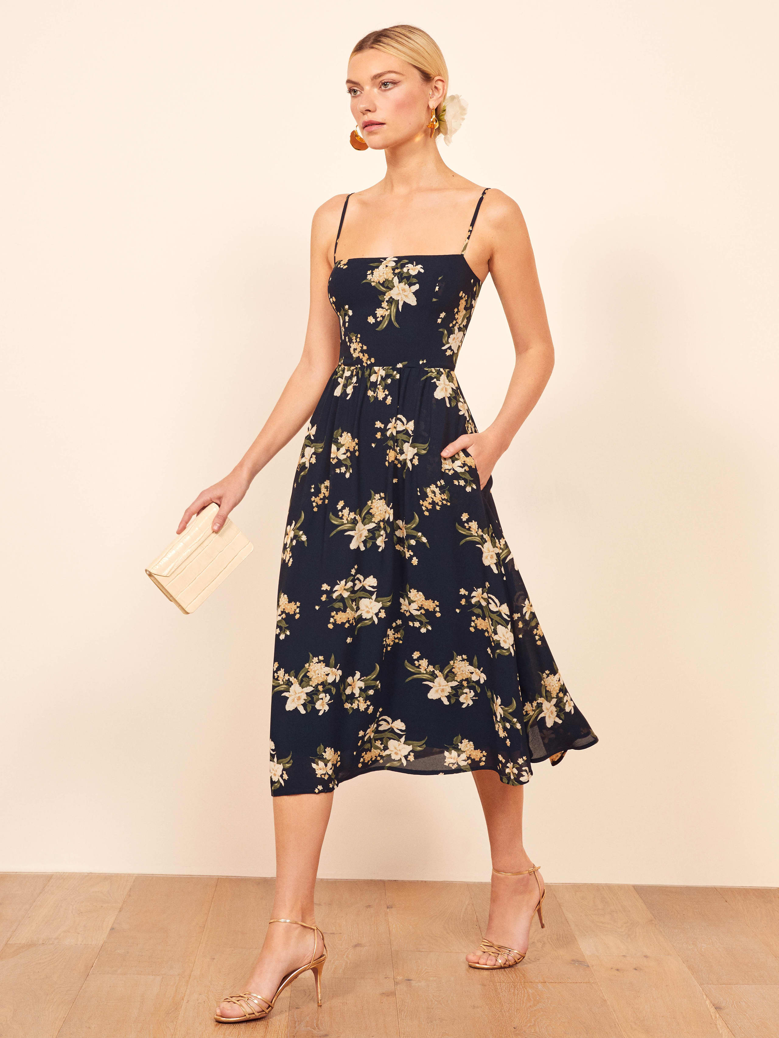 ["Green", "Blue"] Rosehip Dress