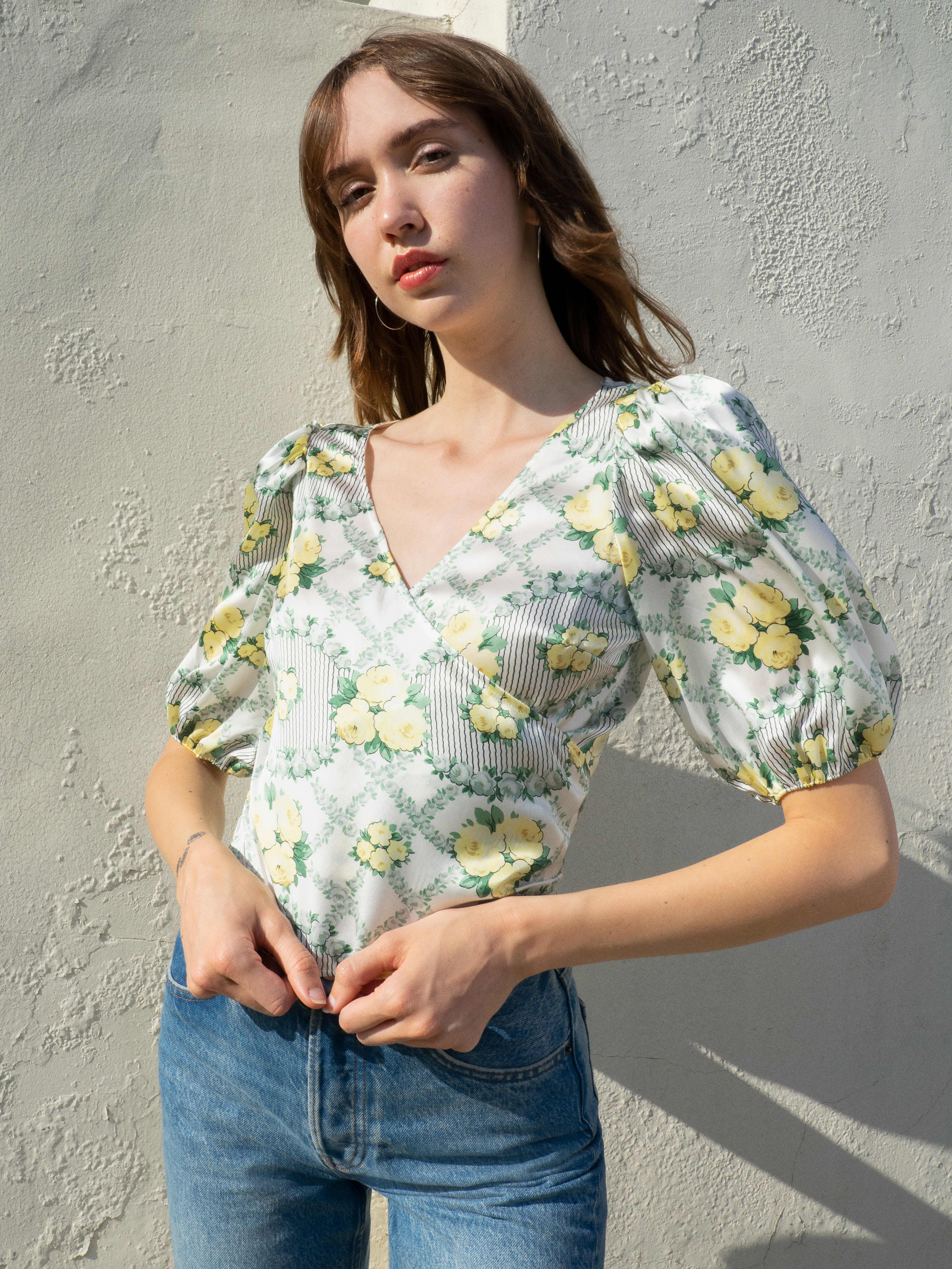 Vintage Blaire Top - Sustainable Vintage | Reformation