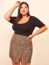 Margot Skirt Es Mini Crepe Reformation In fact, the 18 styles we're talking about ahead can be flattering at any age and on any figure, if you shop for the right pieces. margot skirt es