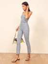 jumpsuit with tight ankle