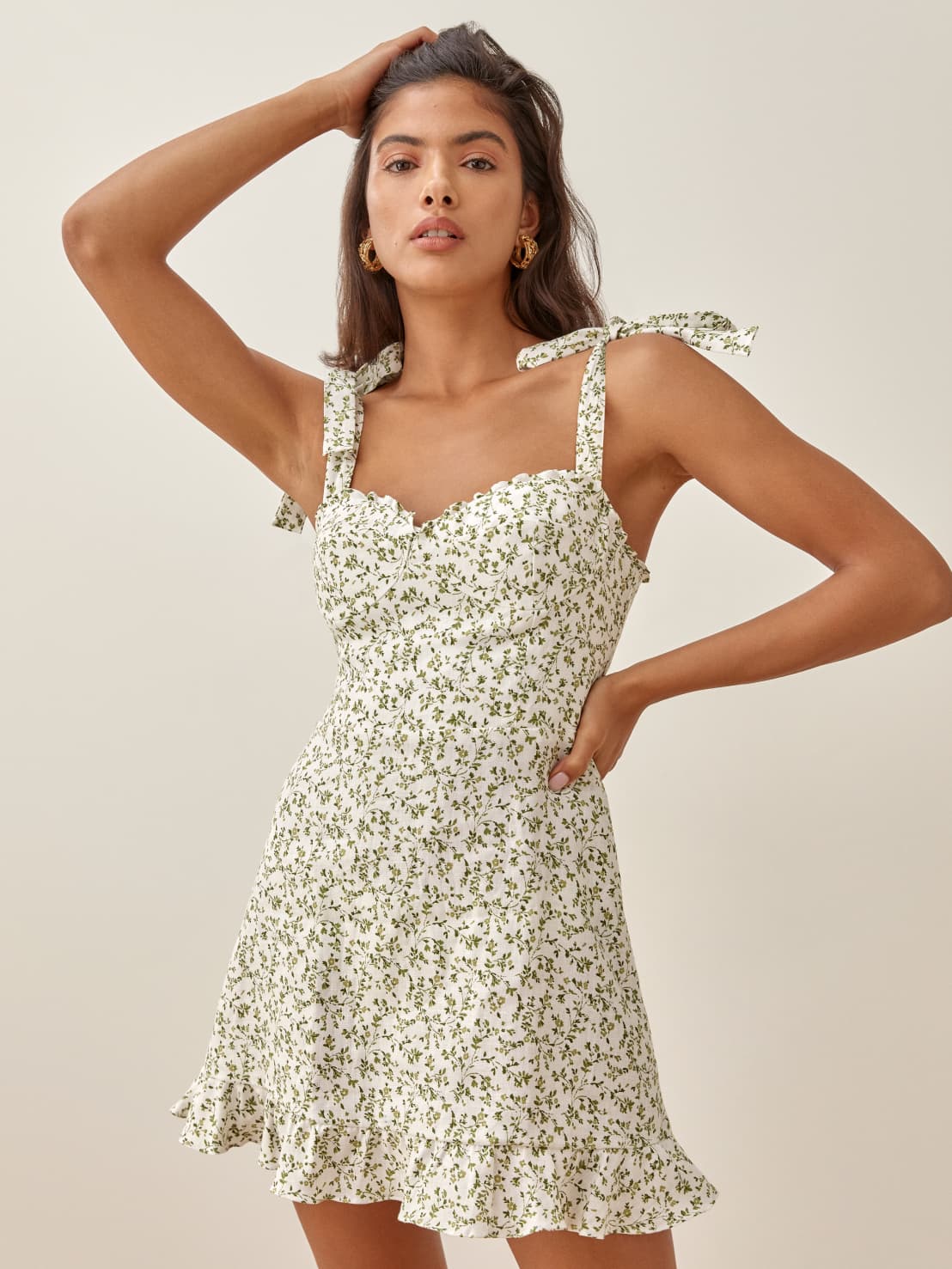 Desiree Linen Dress