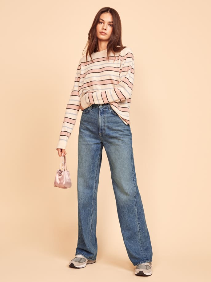 reformation wide leg jeans