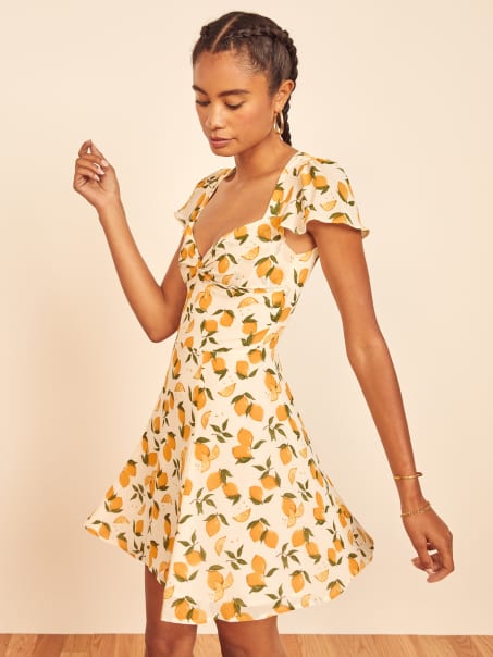 reformation fruit dress