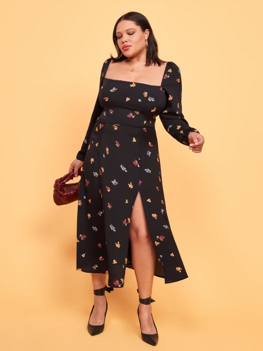 reformation fruit dress