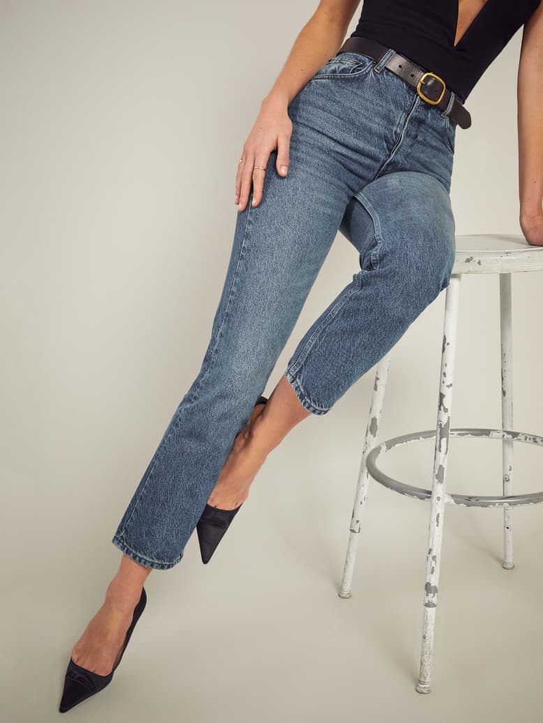 reformation star jeans