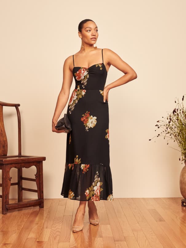 reformation sauvignon dress