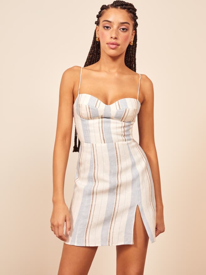 reformation cerise dress