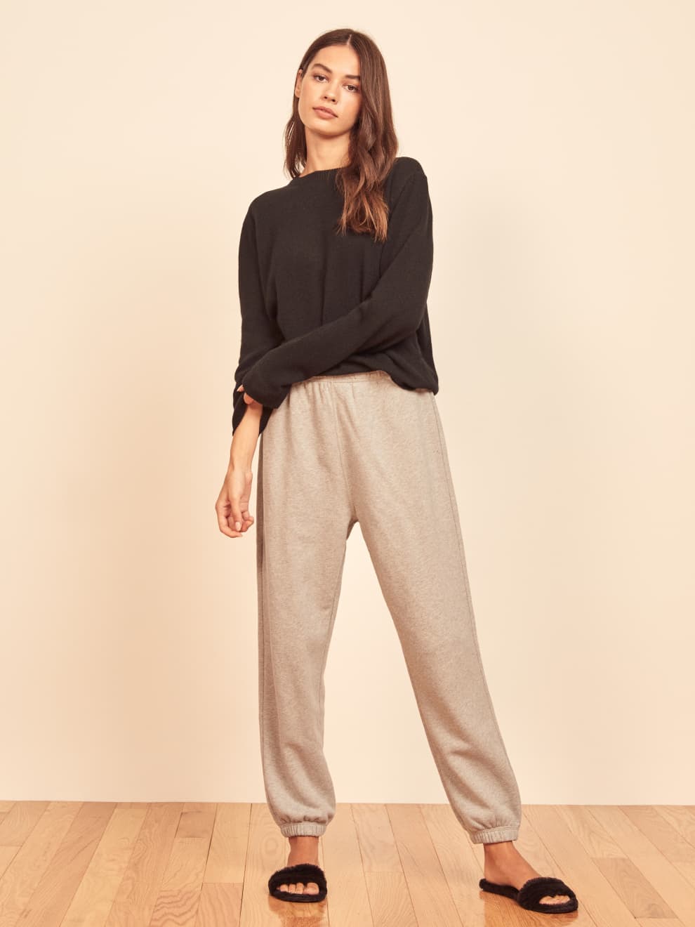 reformation cashmere boyfriend sweater
