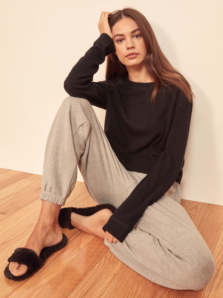 reformation cashmere boyfriend sweater