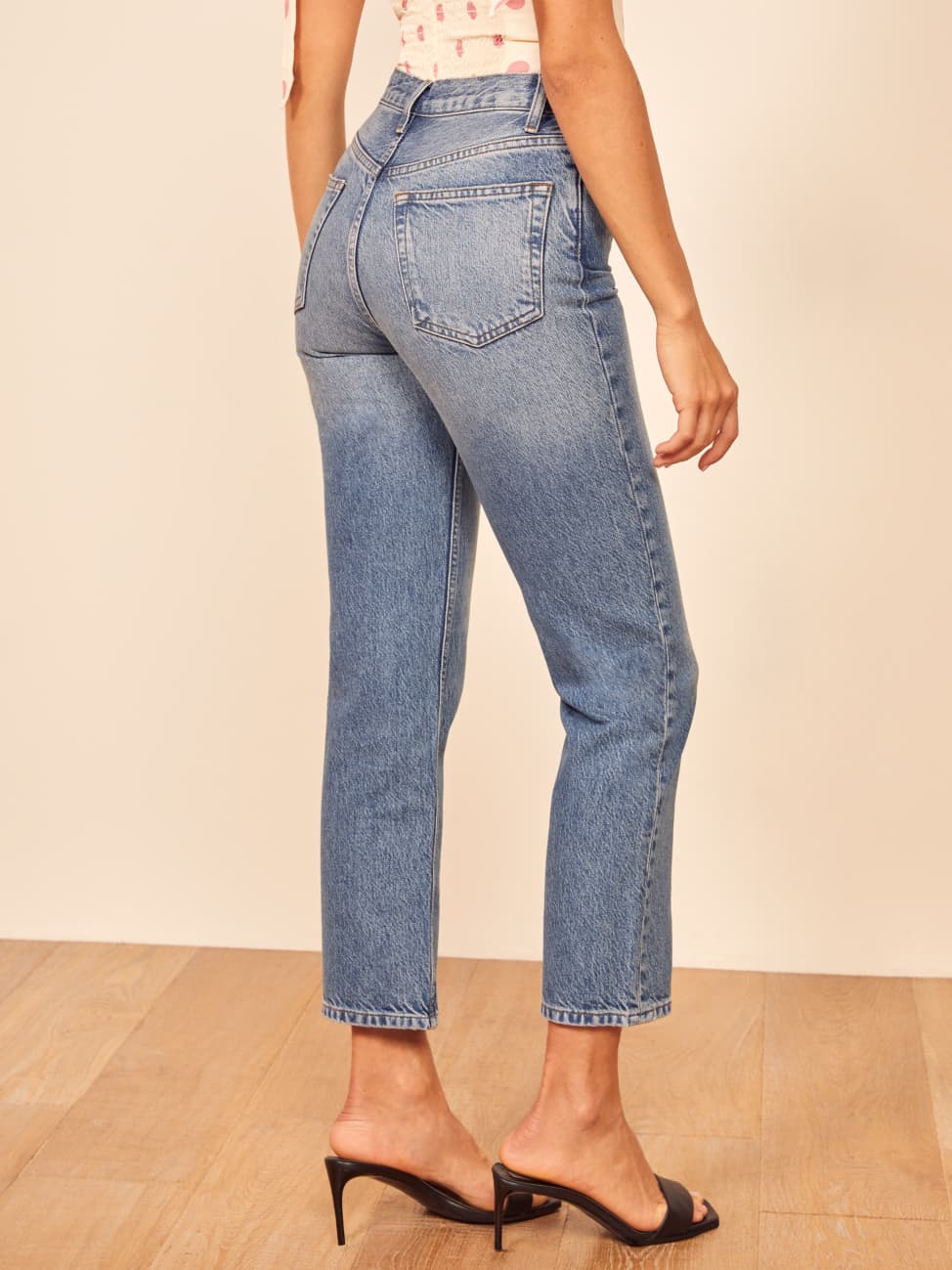 reformation cynthia high relaxed jean