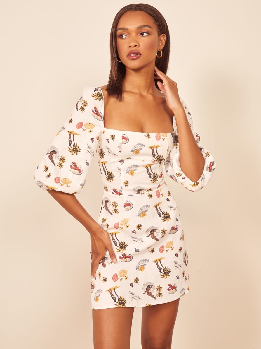 reformation short dress