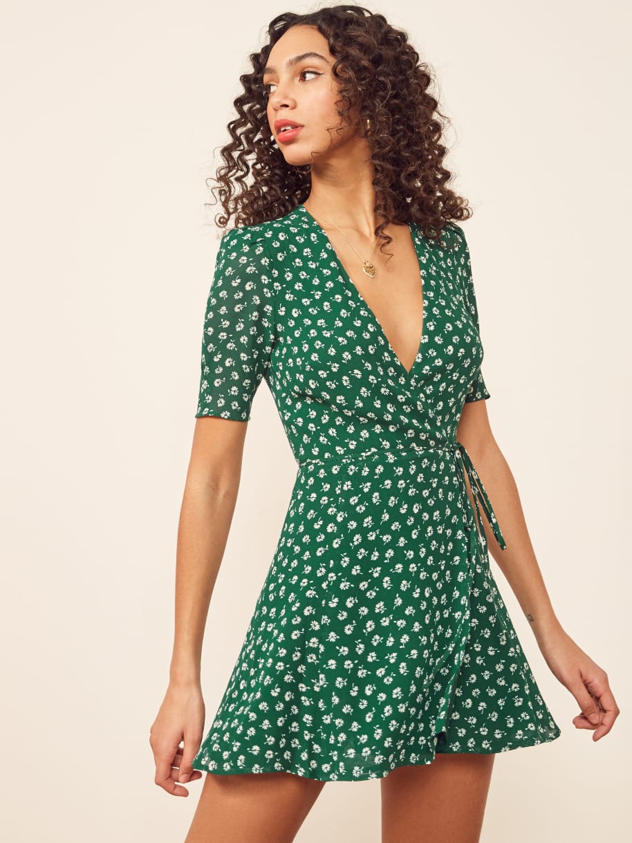 Reformation Green Dress 2024 www.marchettimacc