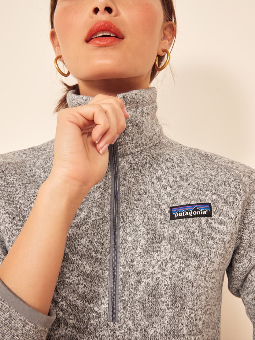 patagonia better sweater oyster white