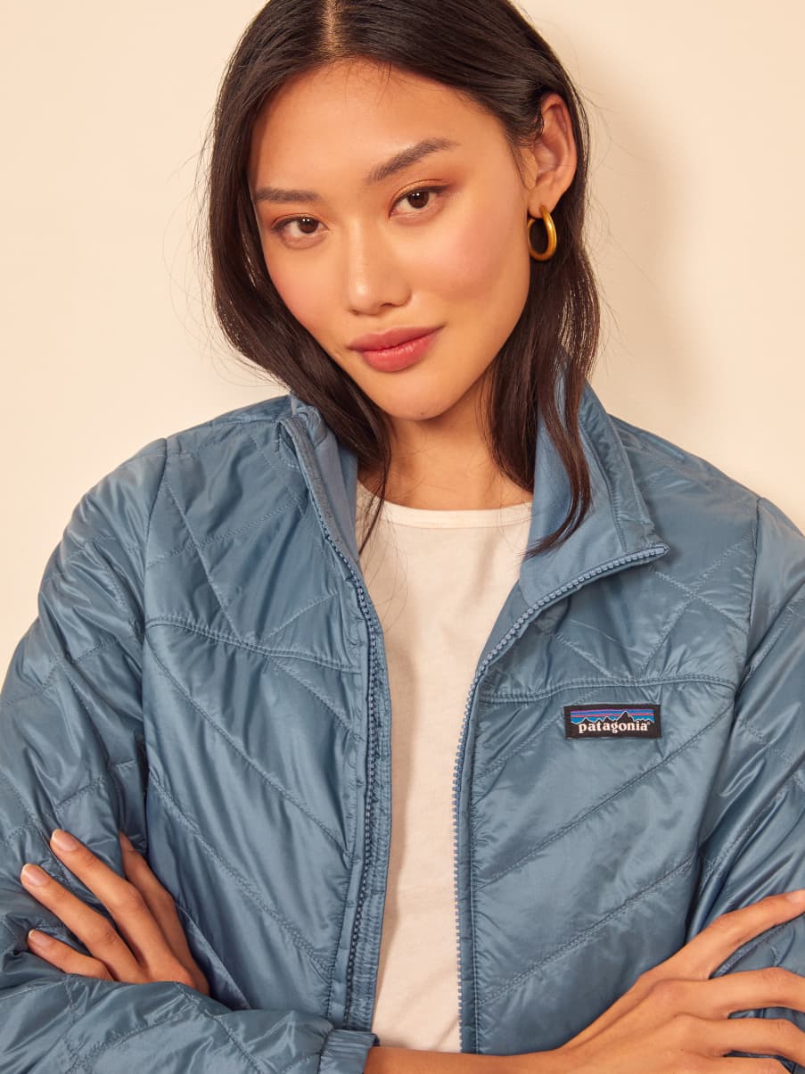 patagonia w s lightweight radalie bomber jacket