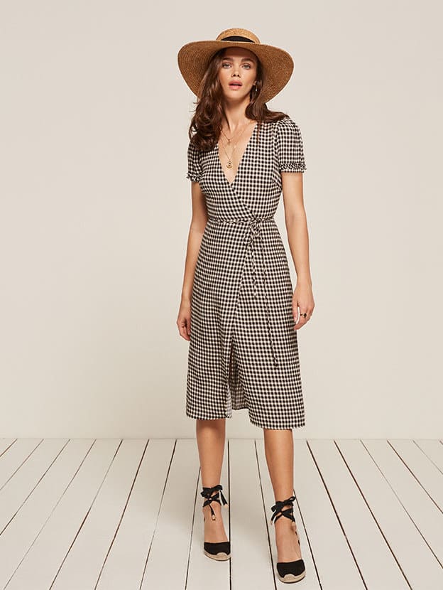 Wrap Dress Reformation Top Sellers, 52% OFF | campingcanyelles.com