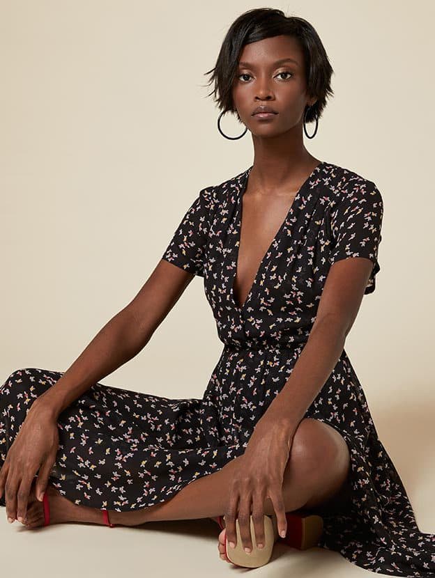 reformation strawberry dress