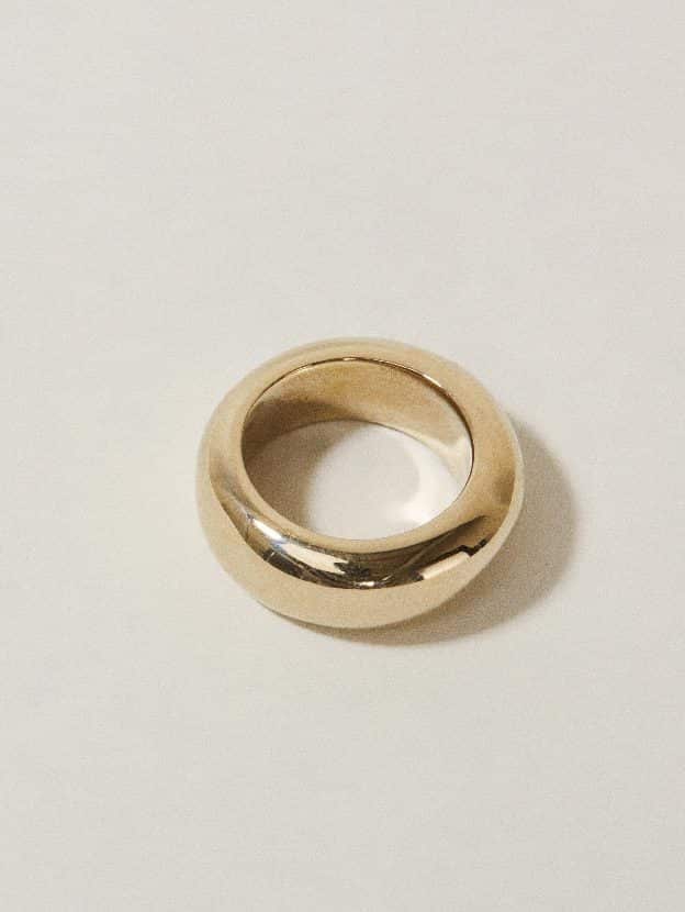 Charlotte Cauwe Brass Donut Ring Reformation