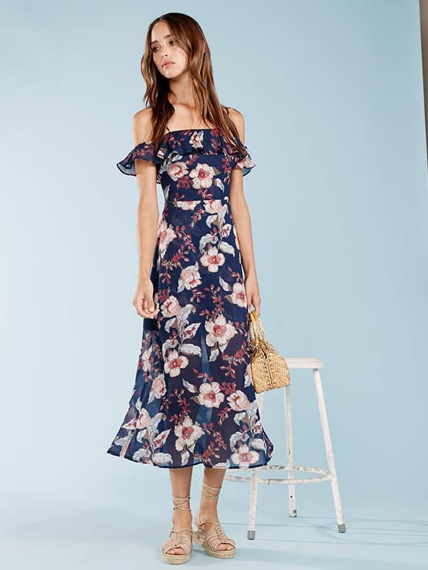Hydrangea Dress Reformation