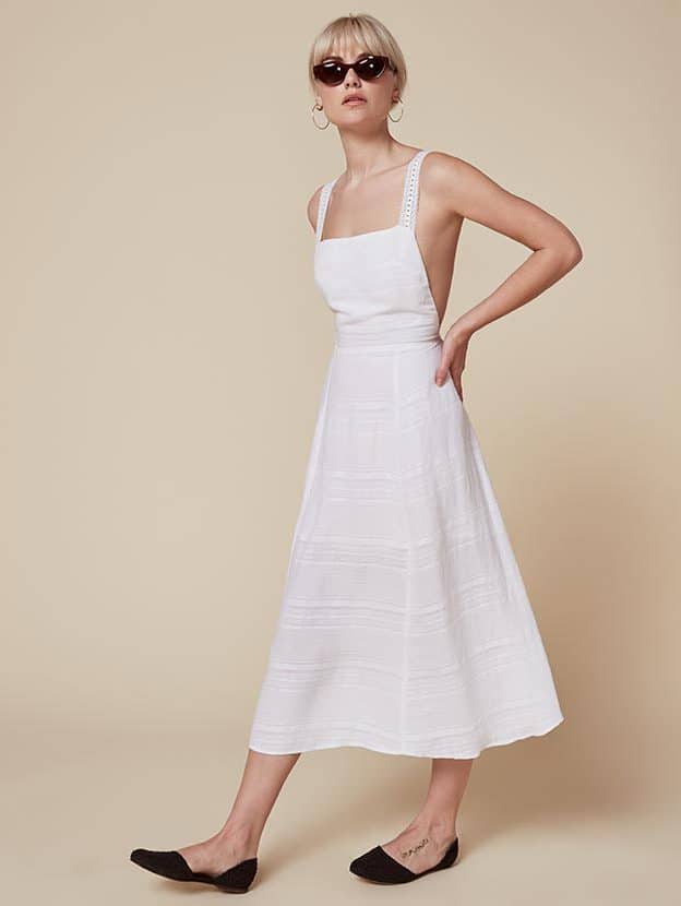 reformation halter dress