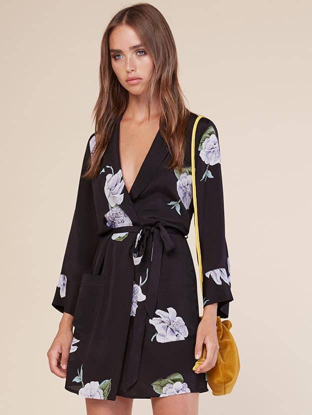 reformation kimono dress
