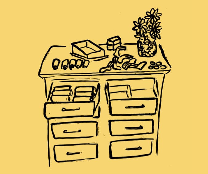 cabinet and drawer organization