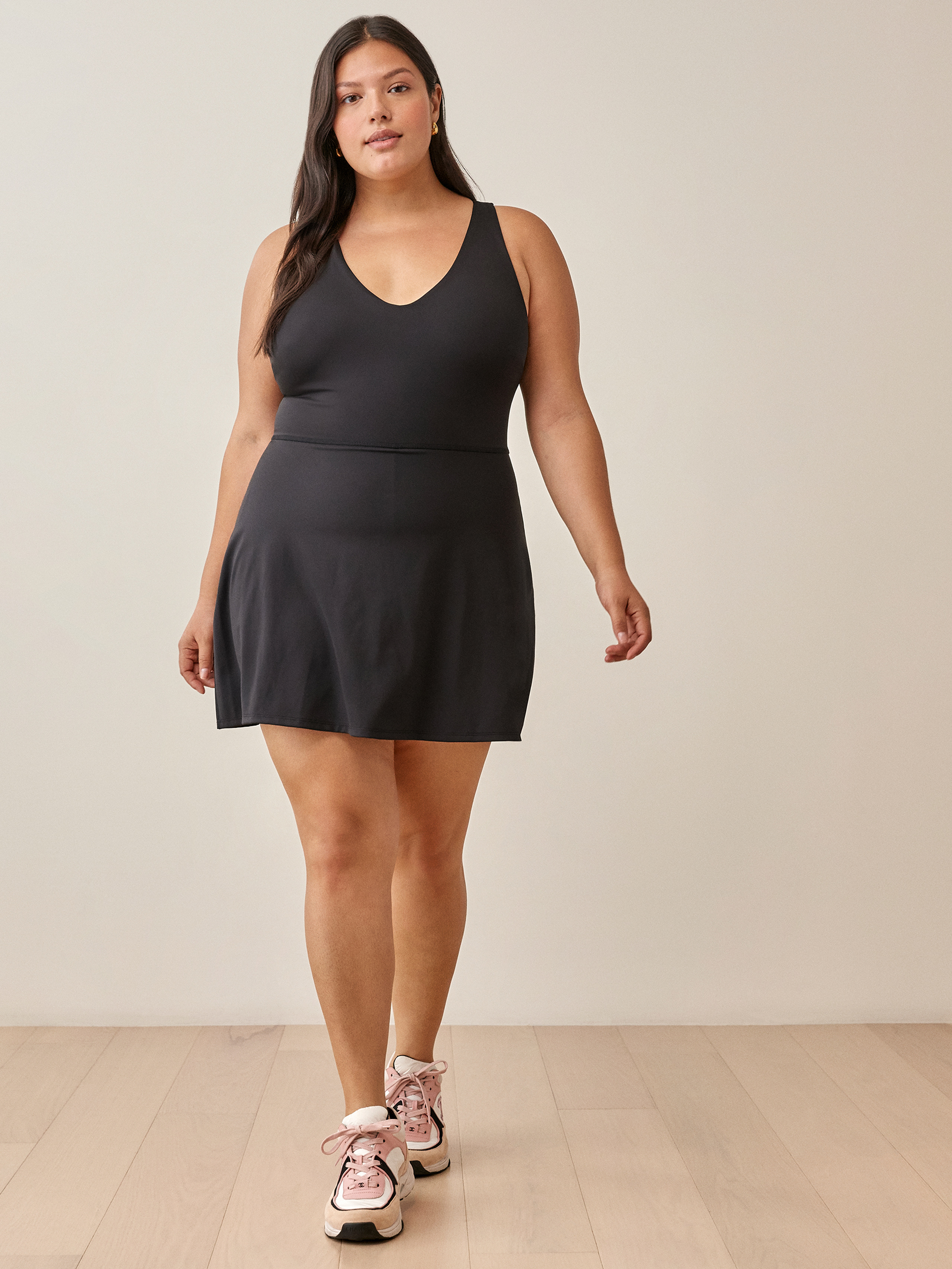 reformation bella ecomove active dress